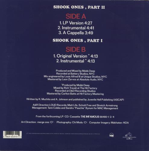 Mobb Deep Shook Ones Part II US 12